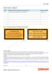 LE A A2A-HBKB-1 Datasheet Pagina 15