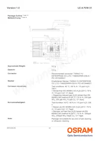 LE A P2W 01-SXTX-1-0-F00-T01 Datasheet Page 12