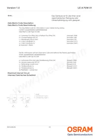 LE A P2W 01-SXTX-1-0-F00-T01 Datasheet Page 13