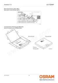 LE A Q8WP-LYMY-23-0-A40-R18-ZI Datasheet Pagina 18