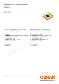 LE A Q8WP-LZMX-1-0-A40-R18-Z Datasheet Cover