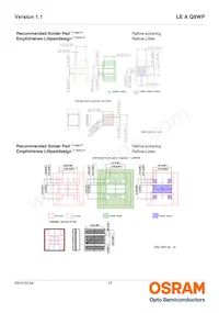 LE A Q8WP-LZMX-1-0-A40-R18-Z Datasheet Pagina 13