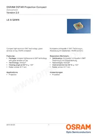 LE A Q9WN-KYKZ-1-0-700-R18-Z-XX Datasheet Cover