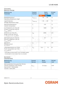 LE AB H3AB-JBLA-1+EWFW-23 Datasheet Page 3