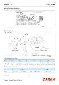 LE BA Q6WM-1T2T-DE-HZJX-23-350-R18-Z-PR 데이터 시트 페이지 15