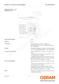 LE CG P2W 01-7U5V-1-0-F00-T01 Datasheet Page 13