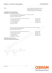 LE CG P2W 01-7U5V-1-0-F00-T01 Datasheet Page 14