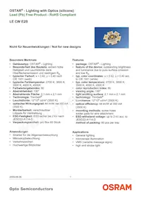 LE CW E2B-MZPY-ORPU Datasheet Cover