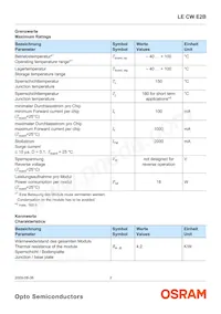 LE CW E2B-MZPY-ORPU Datasheet Page 3