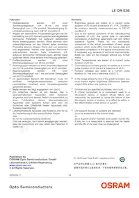 LE CW E3B-NZQX-ORPU Datasheet Page 19