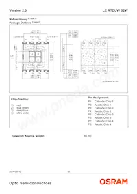 LE RTDUWS2W-KA-1+LALB-34+1V2V-3+MA-CQ-XX數據表 頁面 16