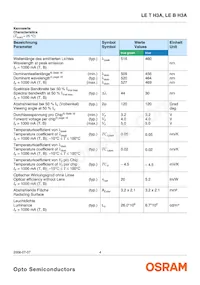 LE T H3A-KBMA-24 Datasheet Page 4