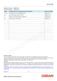 LE W E3A-MZPX-6K8L Datasheet Page 16