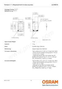 LG M670-J2M1-1-0-10-R18-Z Datasheet Pagina 10