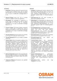 LG M670-J2M1-1-0-10-R18-Z Datasheet Page 18