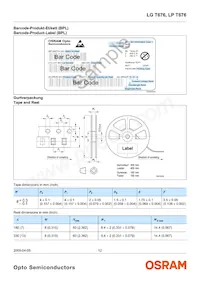 LG T676-N2P2-24-0-20-R18-Z-KS Datasheet Page 12