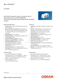 LG Y870-K2M1-1 Datasheet Cover