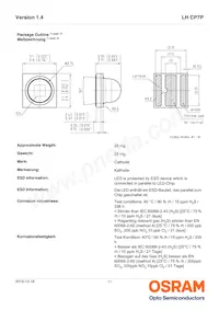 LH CP7P-2T4T-1-0-350-R18-Z-LM Datasheet Page 11