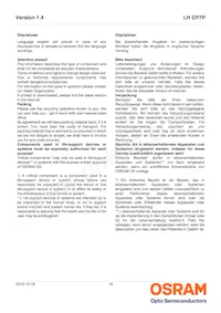 LH CP7P-2T4T-1-0-350-R18-Z-LM Datasheet Page 18