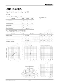 LNJ012X8ARA1 Datasheet Cover