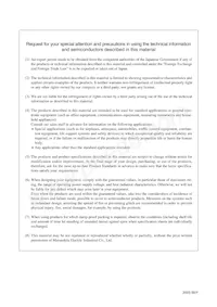 LNJ115W8VRA Datasheet Page 2