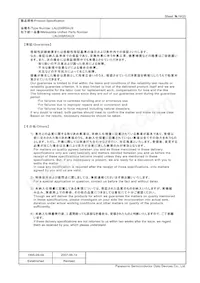 LNJ206R5AUX Datasheet Page 19