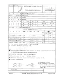 LNJ211R82RA Datasheet Copertura