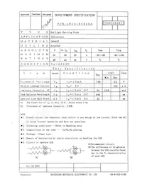 LNJ216C82RA Datasheet Cover