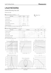 LNJ218C8ARA Datasheet Cover