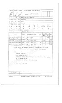 LNJ416Q8YRA Datasheet Cover