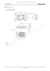 LNJ818C87RA Datasheet Pagina 2