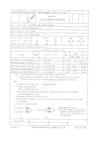 LNJ906W5BUX Datasheet Cover