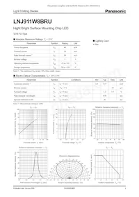 LNJ911W8BRU Datasheet Cover