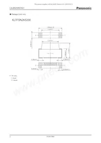 LNJ952W8CRA1 Datasheet Pagina 2