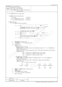 LNJP12X8ARA Datasheet Page 17