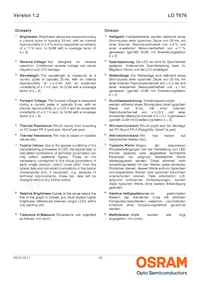 LO T676-R1R2-24-0-20-R33-Z Datasheet Page 18