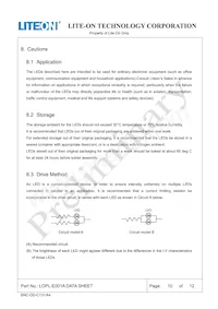 LOPL-E001A Datasheet Pagina 10