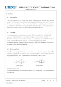 LOPL-E001C Datasheet Pagina 10