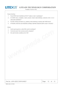 LOPL-E001C Datasheet Page 12