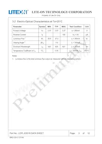 LOPL-E001R Datasheet Page 3