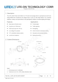 LOPL-E011BA Datasheet Page 2