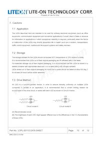 LOPL-E011GA 데이터 시트 페이지 10