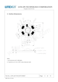 LOPL-E011HA 데이터 시트 페이지 2