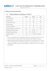 LOPL-E011HA Datasheet Page 3