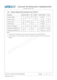 LOPL-E011HA Datasheet Pagina 4