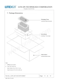 LOPL-E011HA Datasheet Pagina 9