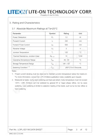 LOPL-E011MA Datasheet Page 3