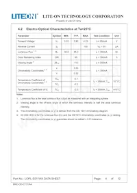LOPL-E011WA Datasheet Page 4