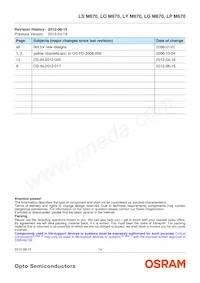 LP M670-G1J1-1-0-10-R18-Z Datasheet Page 14