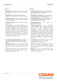 LR CP7P-JTJU-1-1-350-R18-LM Datasheet Page 19